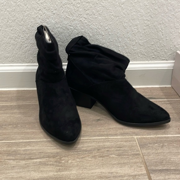 Just Fab Wild Country Booties Black SZ 9 - Picture 1 of 8